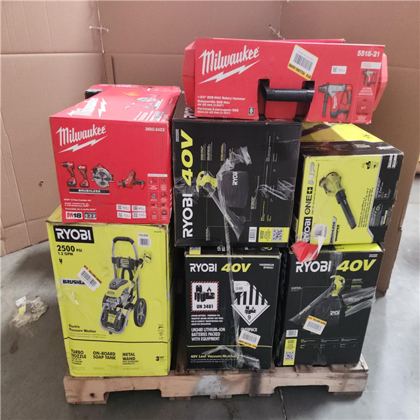 CALIFORNIA AS-IS TOOL PALLET