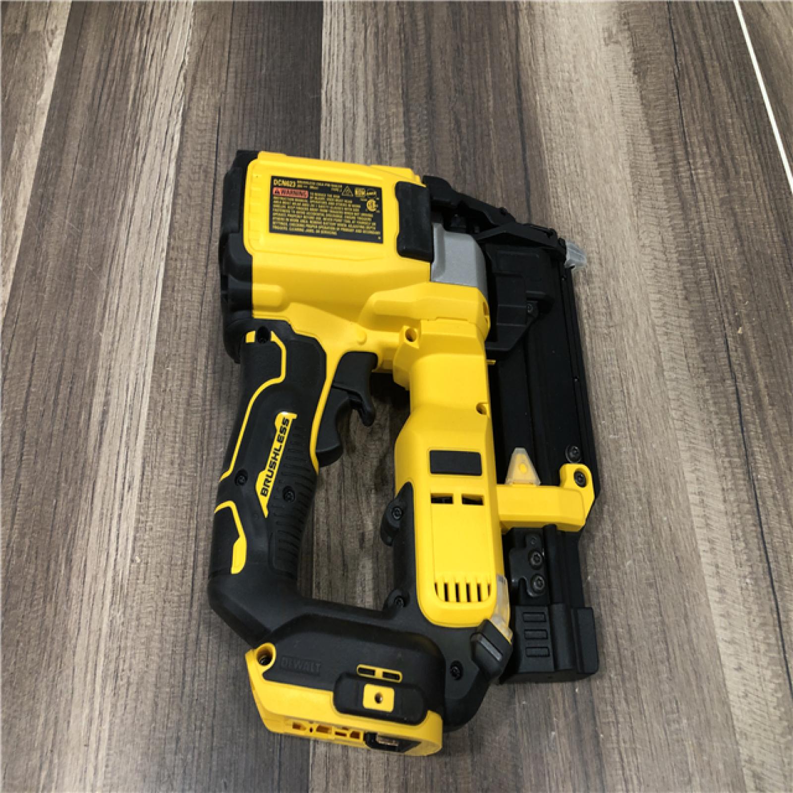 AS-IS DEWALT ATOMIC 20V MAX Lithium Ion Cordless 23 Gauge Pin Nailer Tool Only
