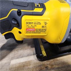 HOUSTON LOCATION - AS-IS DEWALT ATOMIC 20V MAX Cordless Brushless 4-1/2 in. Circular Saw (Tool Only)
