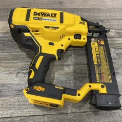 AS-IS DEWALT 20V MAX XR Lithium-Ion Electric Cordless 18-Gauge Brad Nailer (Tool Only)