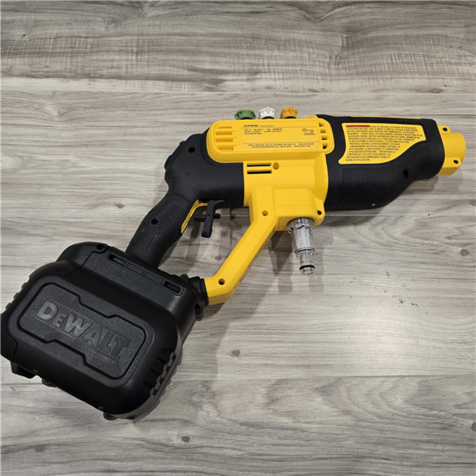 AS-IS DEWALT 20V MAX 550 PSI 1.0 GPM Cold Water Cordless Power Cleaner (Tool Only)