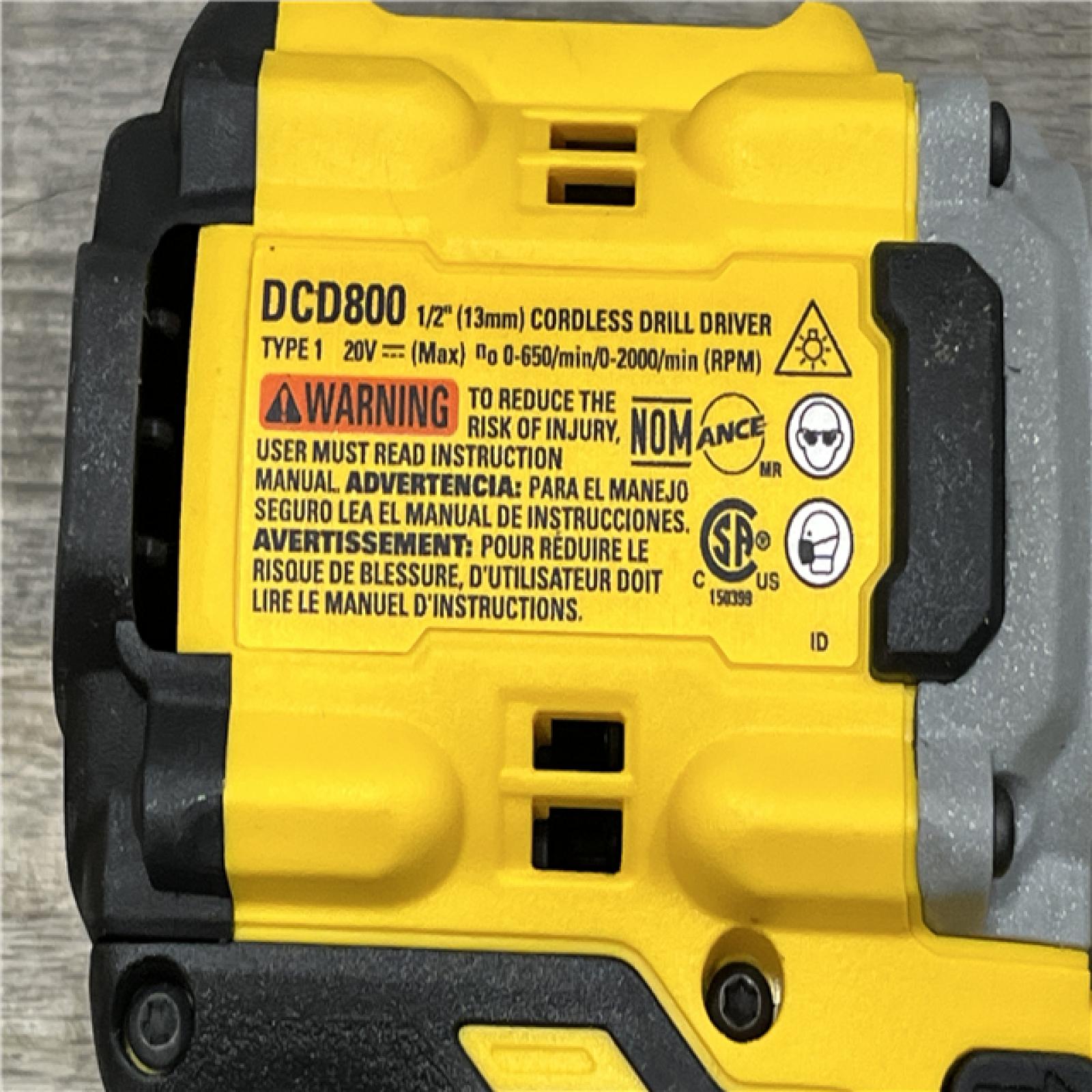 AS-IS DEWALT 20V MAX XR Cordless Drill/Driver  ATOMIC Impact Driver 2 Tool Combo Kit