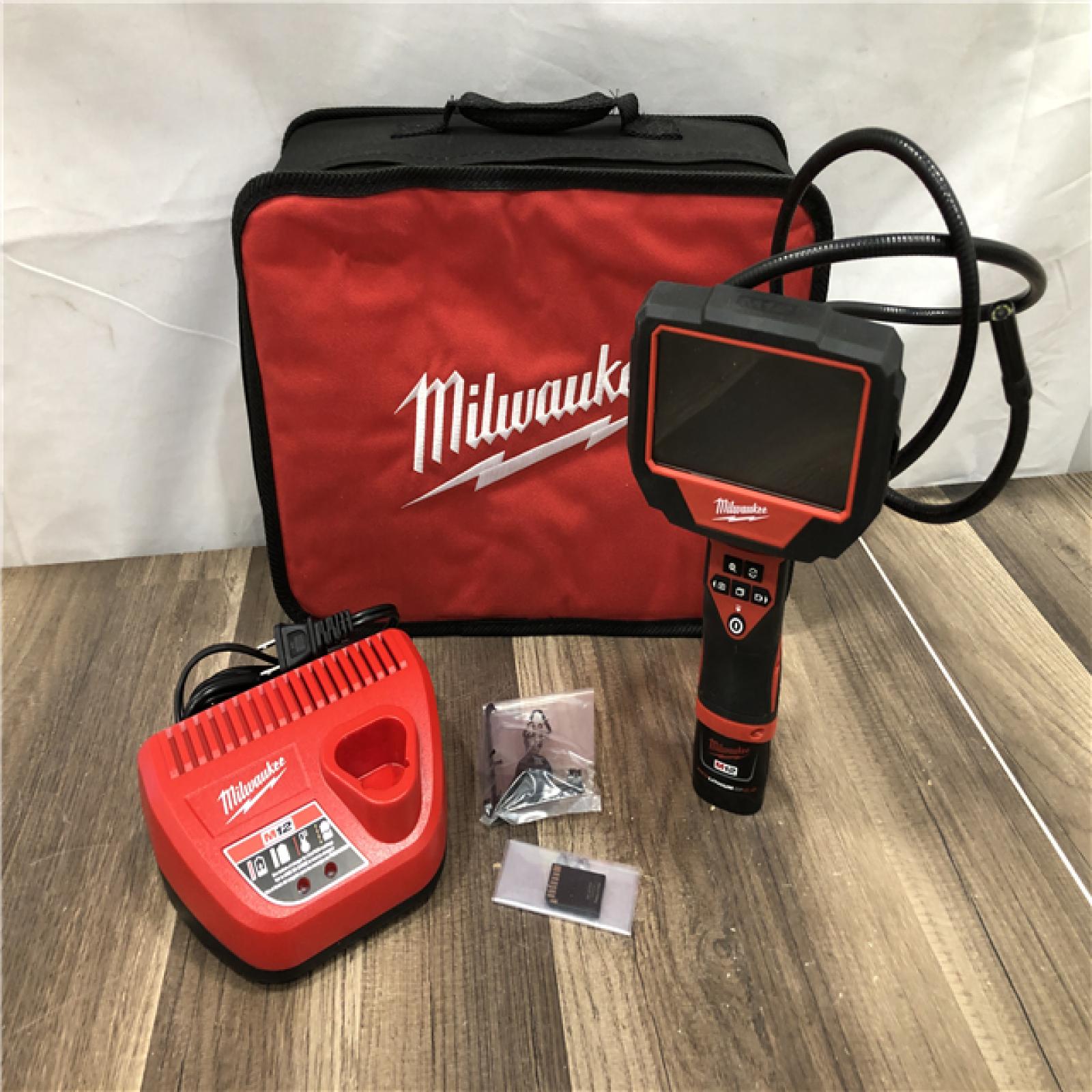 AS-IS Milwaukee 12V Lithium-Ion Cordless M-SPECTOR 360-Degree 4 ft. Inspection Camera Kit