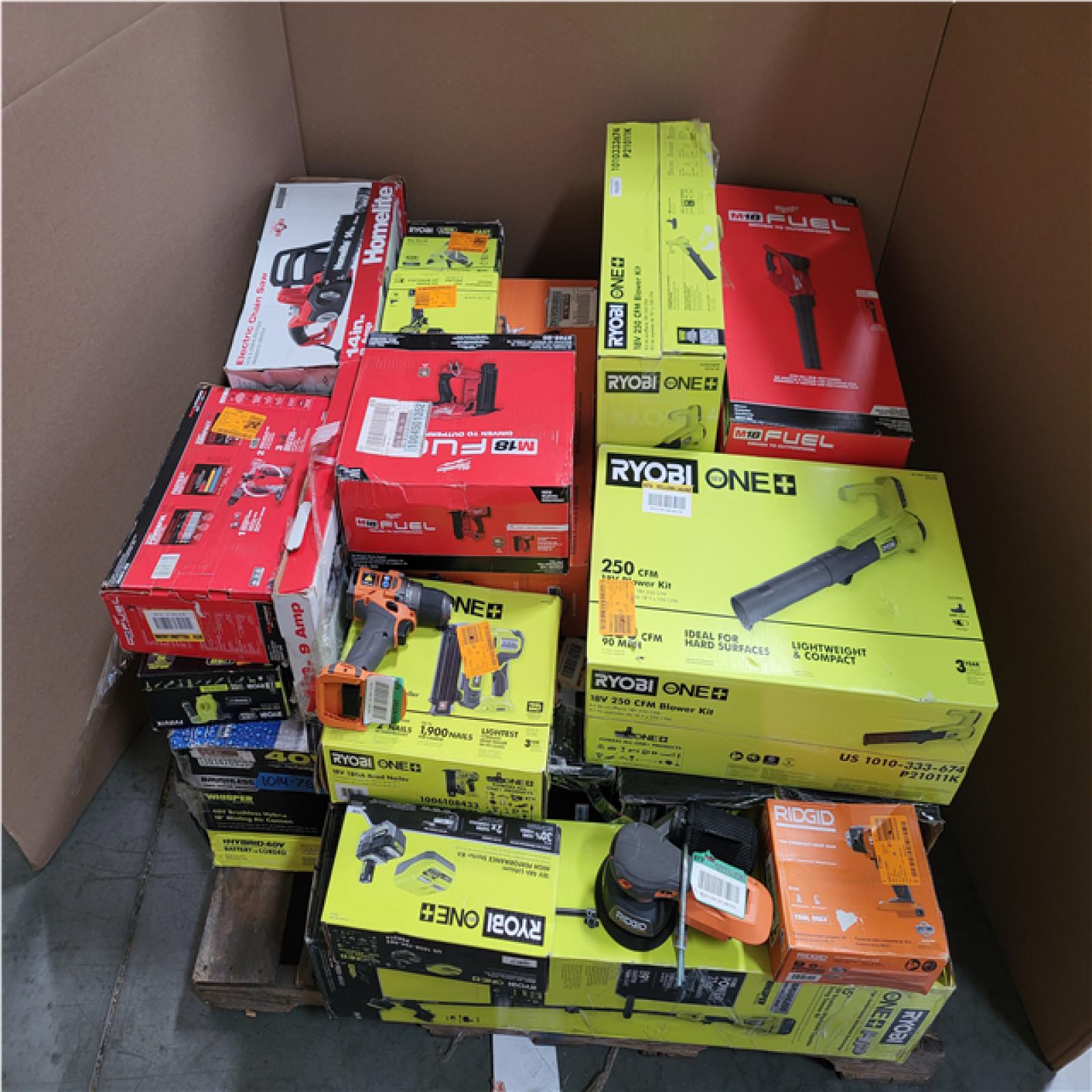CALIFORNIA AS-IS TOOL PALLET