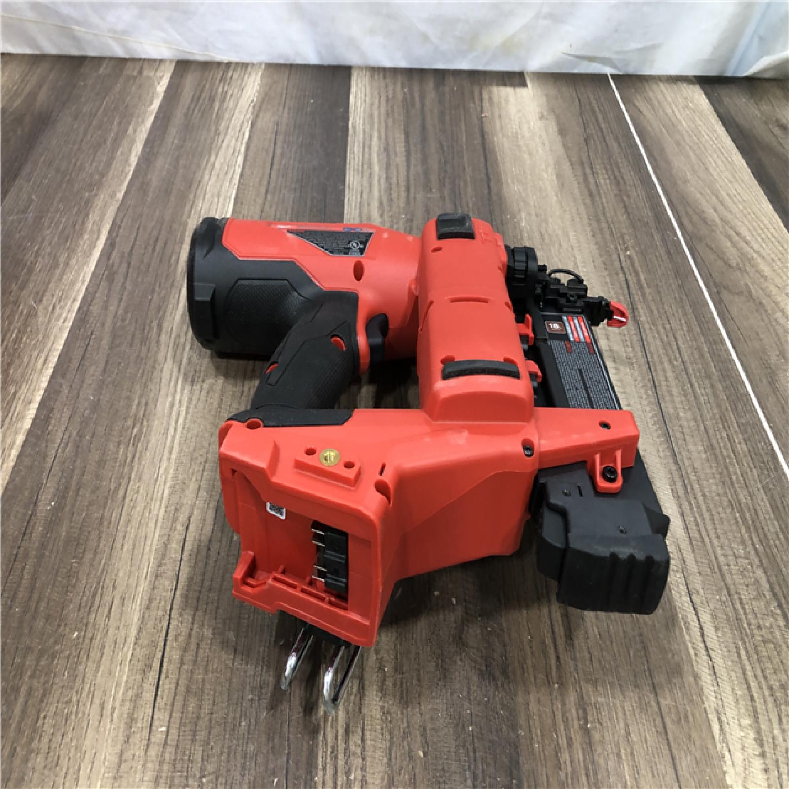 AS-IS Milwaukee FUEL 18-Volt Lithium-Ion Brushless Cordless Gen II 18-Gauge Brad Nailer (Tool-Only)