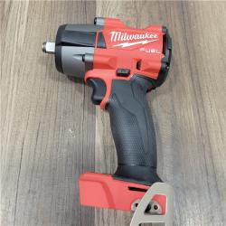 AS-IS Milwaukee M18 18V Fuel 1/2  Mid-Torque Impact Wrench Cordless Lithium-Ion Brushless with Friction Ring 2962-20