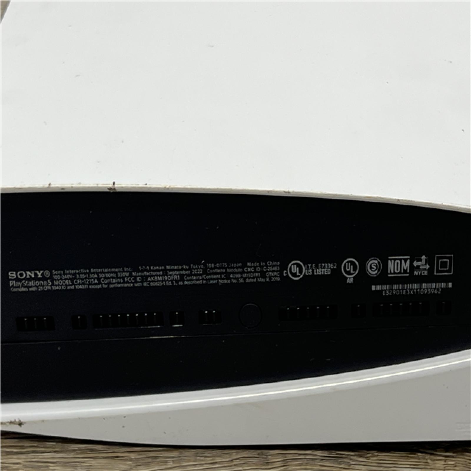 AS-IS Sony PlayStation 5 Console