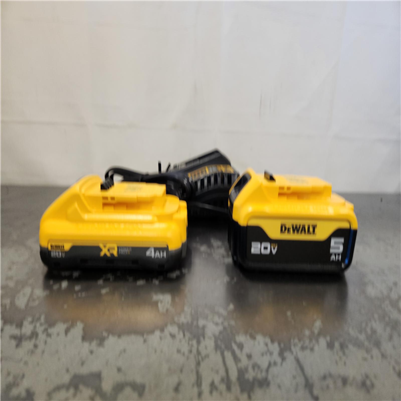 AS-IS- DEWALT 20V MAX Lithium-Ion Starter Kit