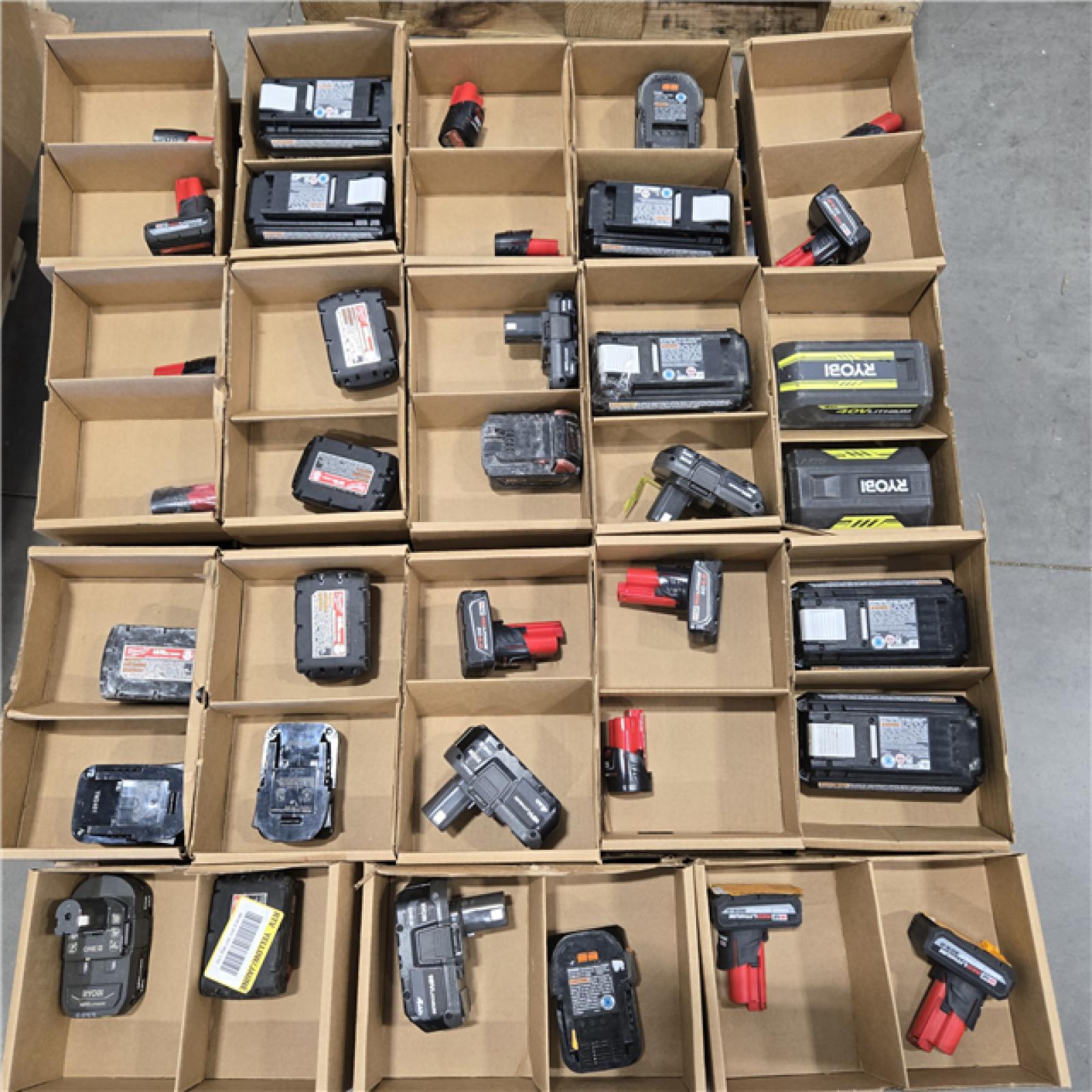 DALLAS LOCATION - AS-IS BATTERY PALLET