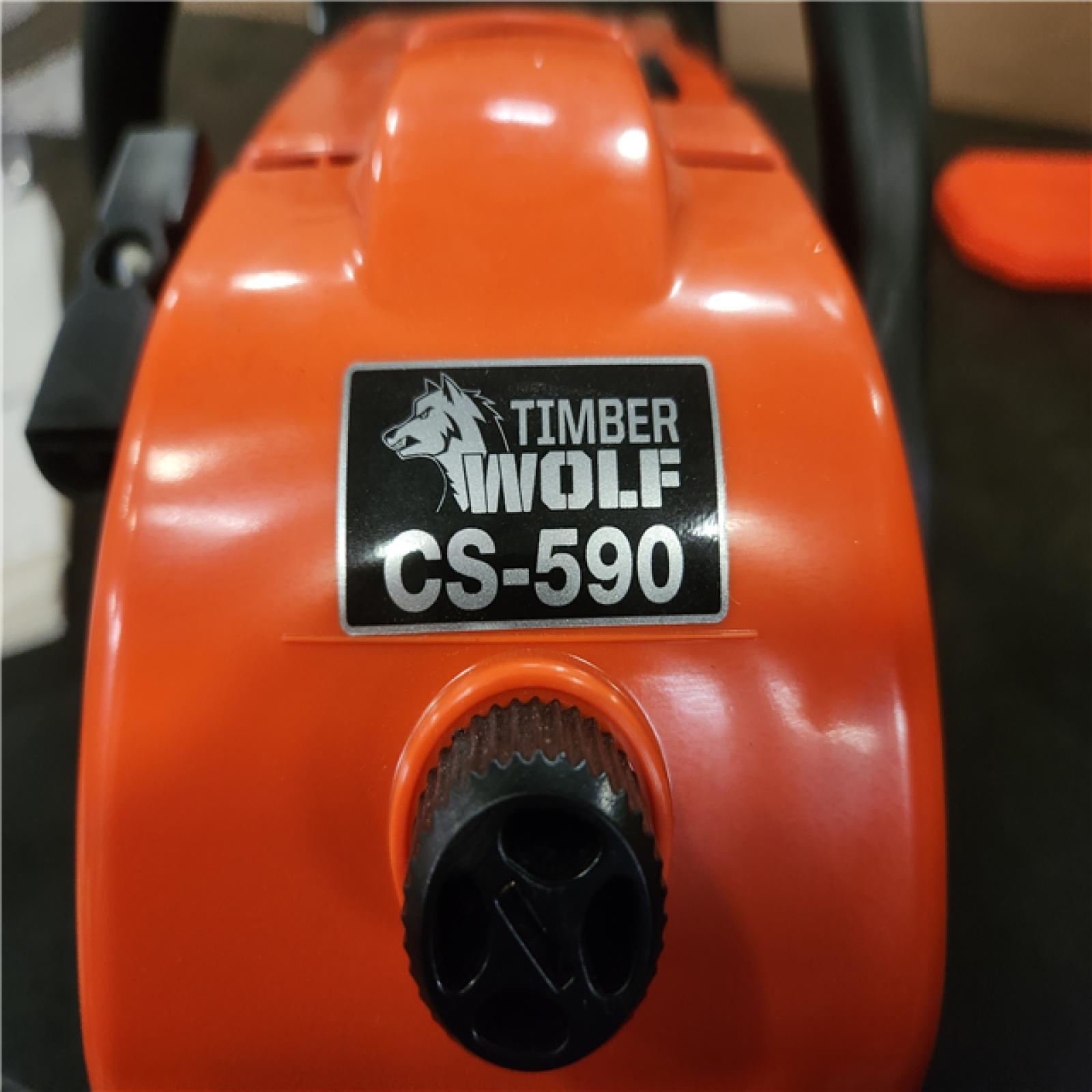 Phoenix NEW ECHO 20 in. 59.8 cc Gas 2-Stroke Rear Handle Timber Wolf Chainsaw