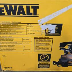 AS-IS DEWALT 60V Lithium-Ion 12 in. Cordless Sliding Miter Saw (Tool Only)