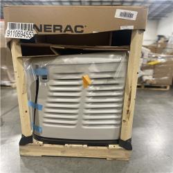 DALLAS LOCATION- GENERAC 26kW Air-Cooled Auto Start Natural Gas or Propane Generator and 200 Amp Transfer Switch w/ Smart Monitoring