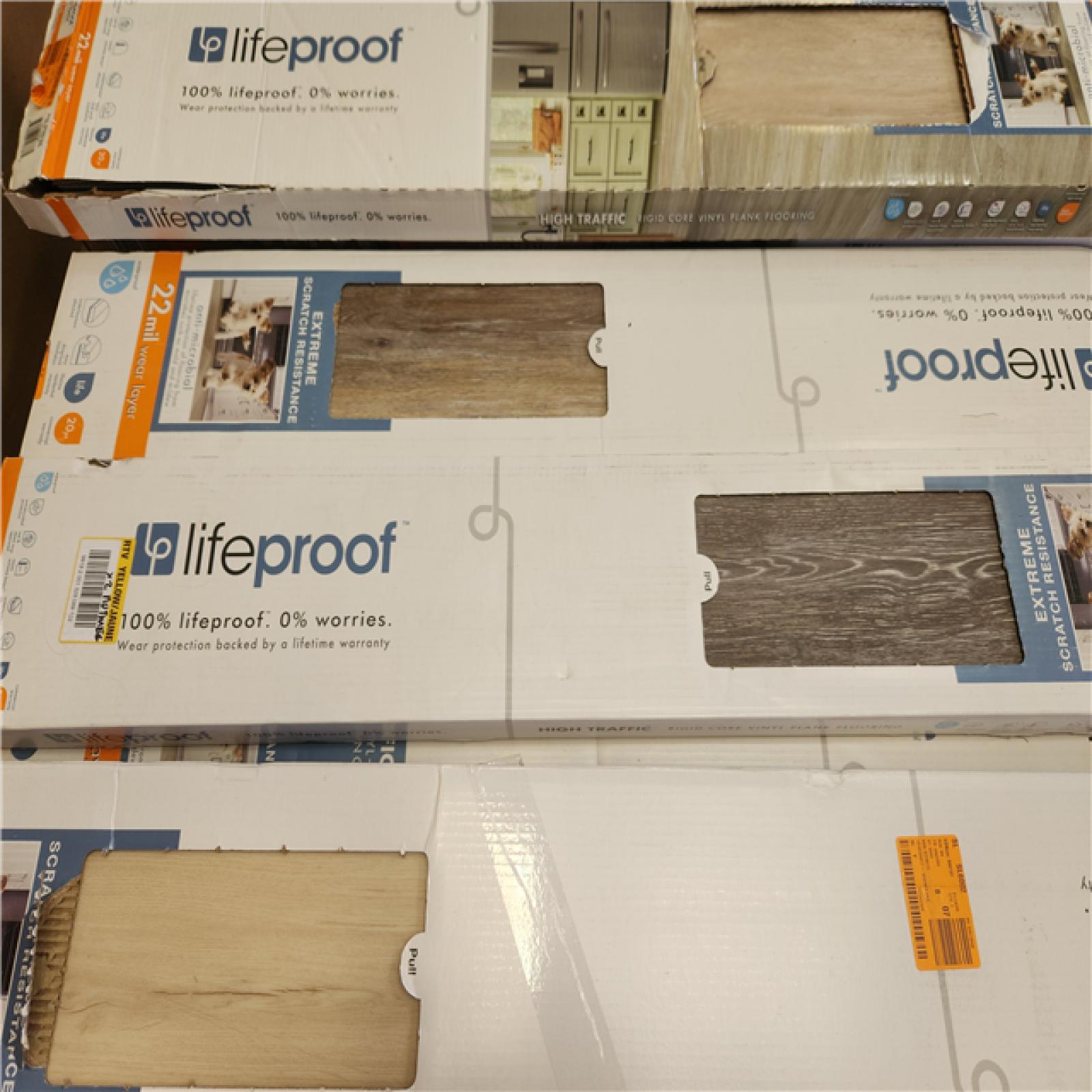 Phoenix NEW Lifeproof  Waterproof Click Lock Luxury Vinyl Plank Flooring Pallet (17-Boxes)