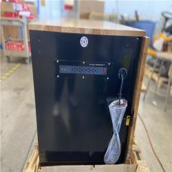 DALLAS LOCATION - Husky Tool Storage 46 in. W x 51 in. D Standard Duty Black Mobile Workbench Cabinet with Solid Top Full Length Extension Table