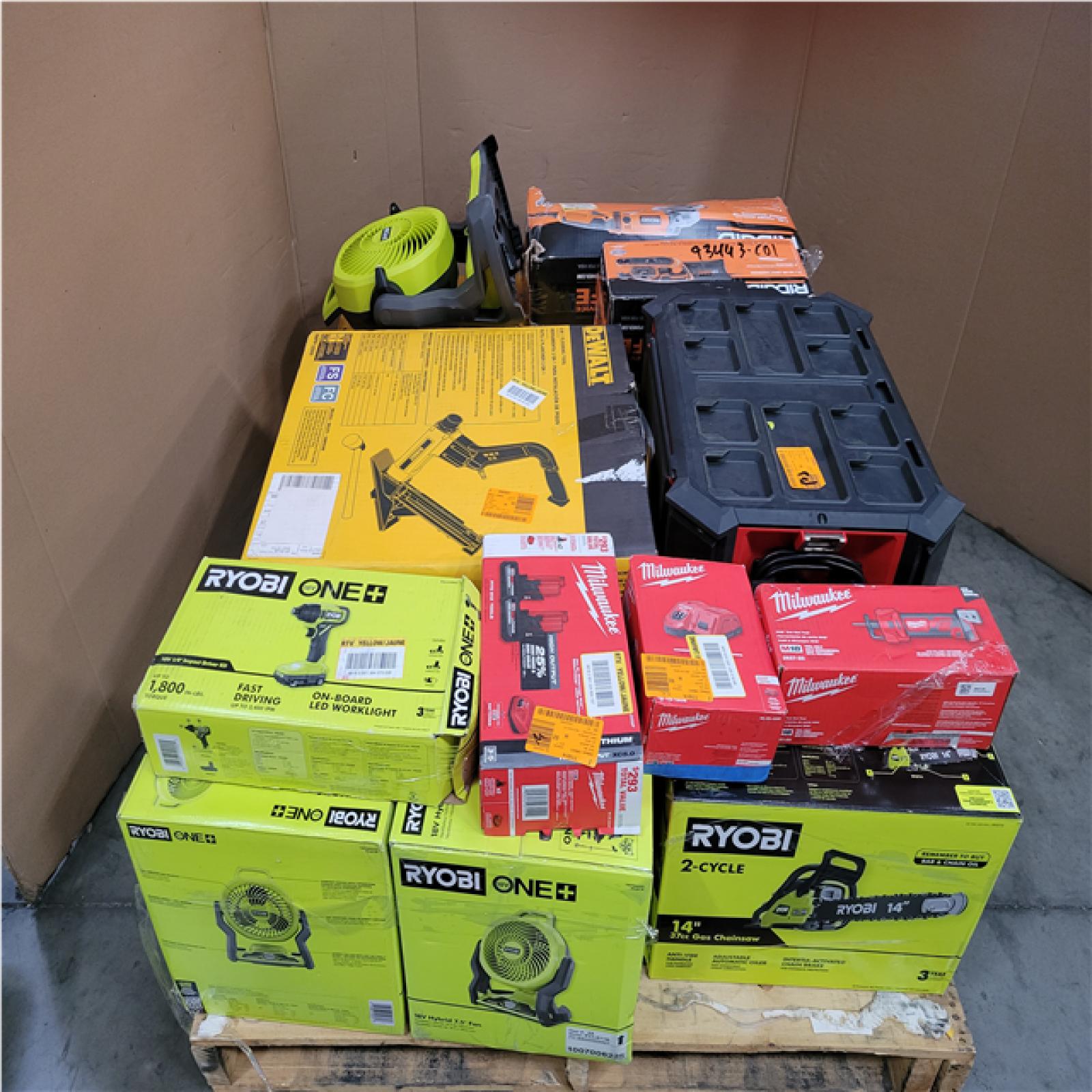 CALIFORNIA AS-IS TOOL PALLET