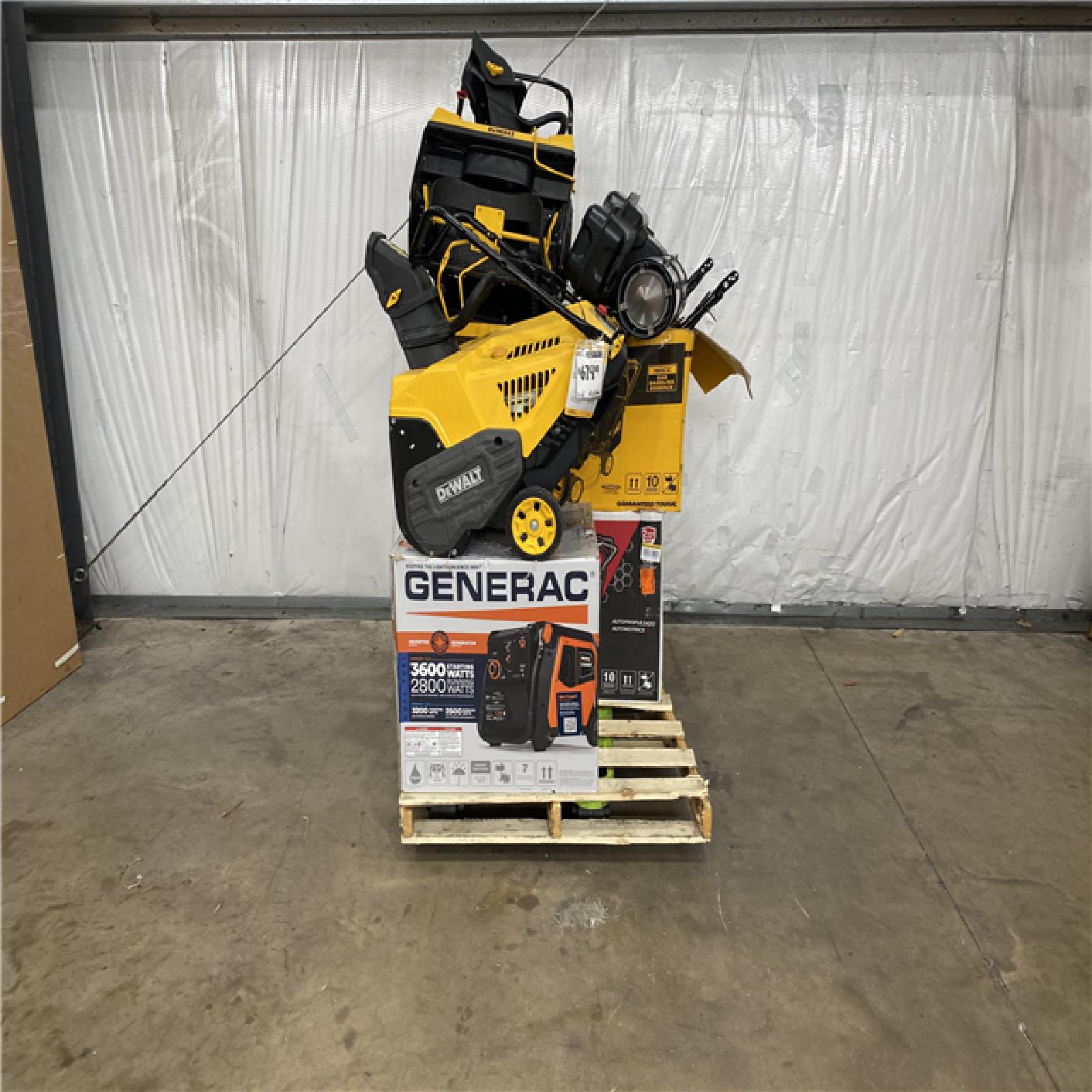 Houston Location As-Is Outdoor Power Equitment