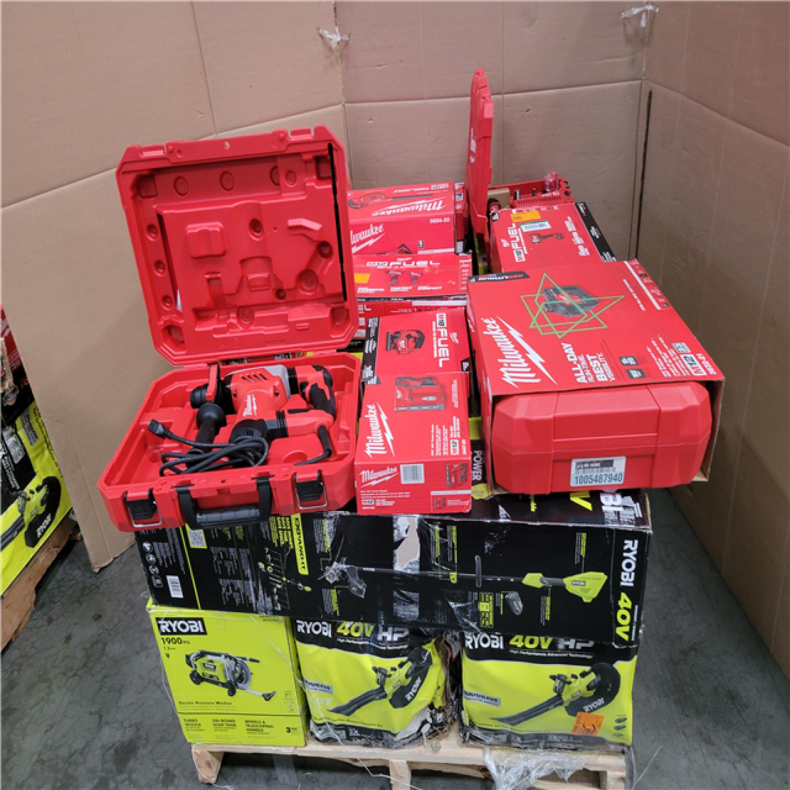 CALIFORNIA AS-IS TOOL PALLET