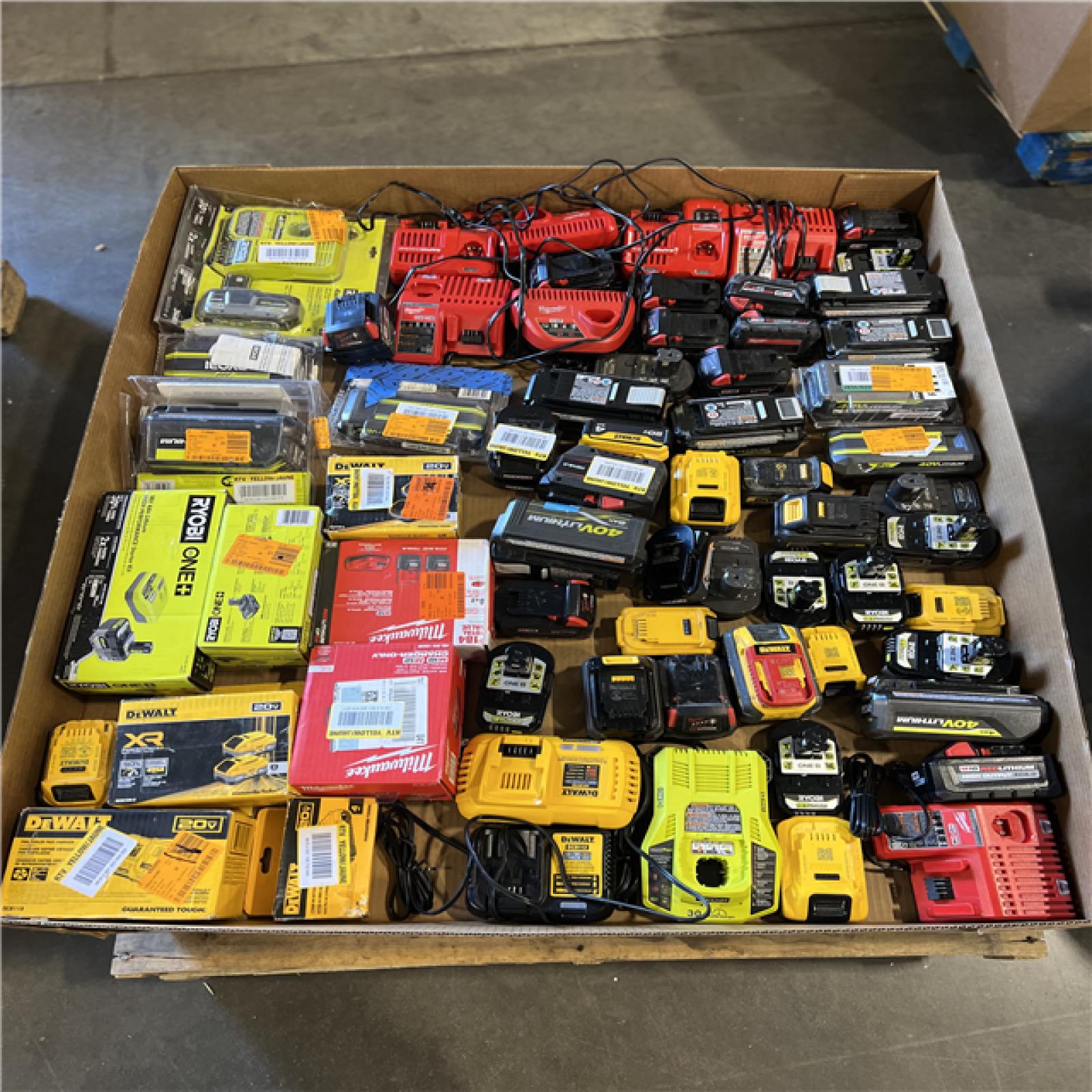 DALLAS LOCATION- AS-IS BATTERY PALLET