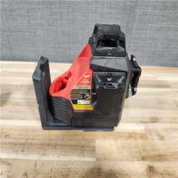 HOUSTON LOCATION - AS-IS Milwaukee 12-Volt Lithium-Ion Cordless Green 250 ft. 3-Plane Laser Level Kit