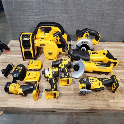 HOUSTON LOCATION - AS - IS DEWALT 20-Volt Max Lithium-Ion (10-Tool) Cordless Combo Kit