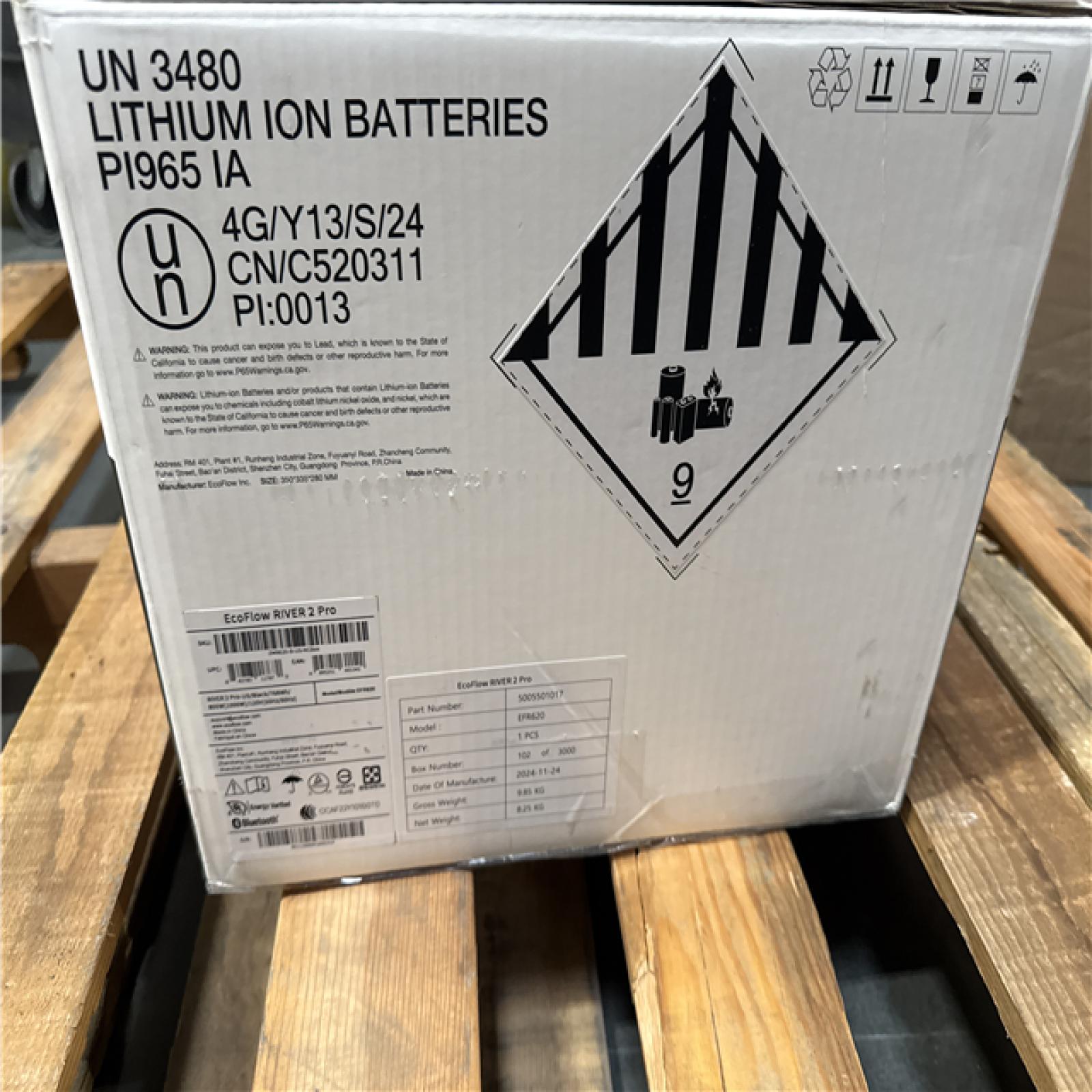 California NEW Ecoflower 1600W Battery Generator