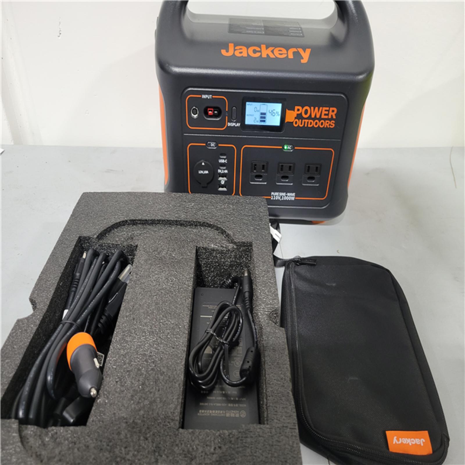 CALIFORNIA NEW JACKERY SOLAR GENERATOR
