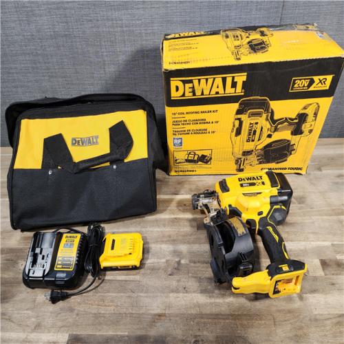 HOUSTON LOCATION - AS-IS DEWALT 2007898 Roofing Nailer Cordless Kit