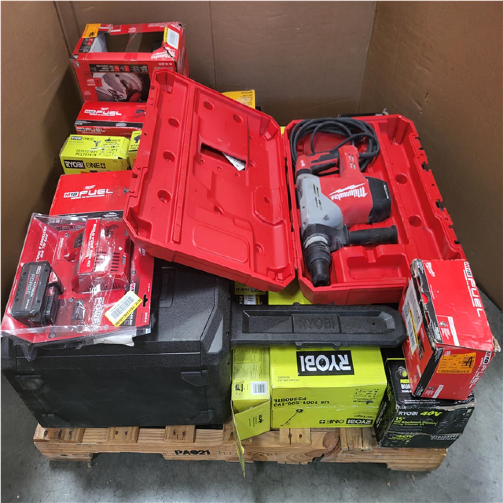 CALIFORNIA AS-IS TOOL PALLET