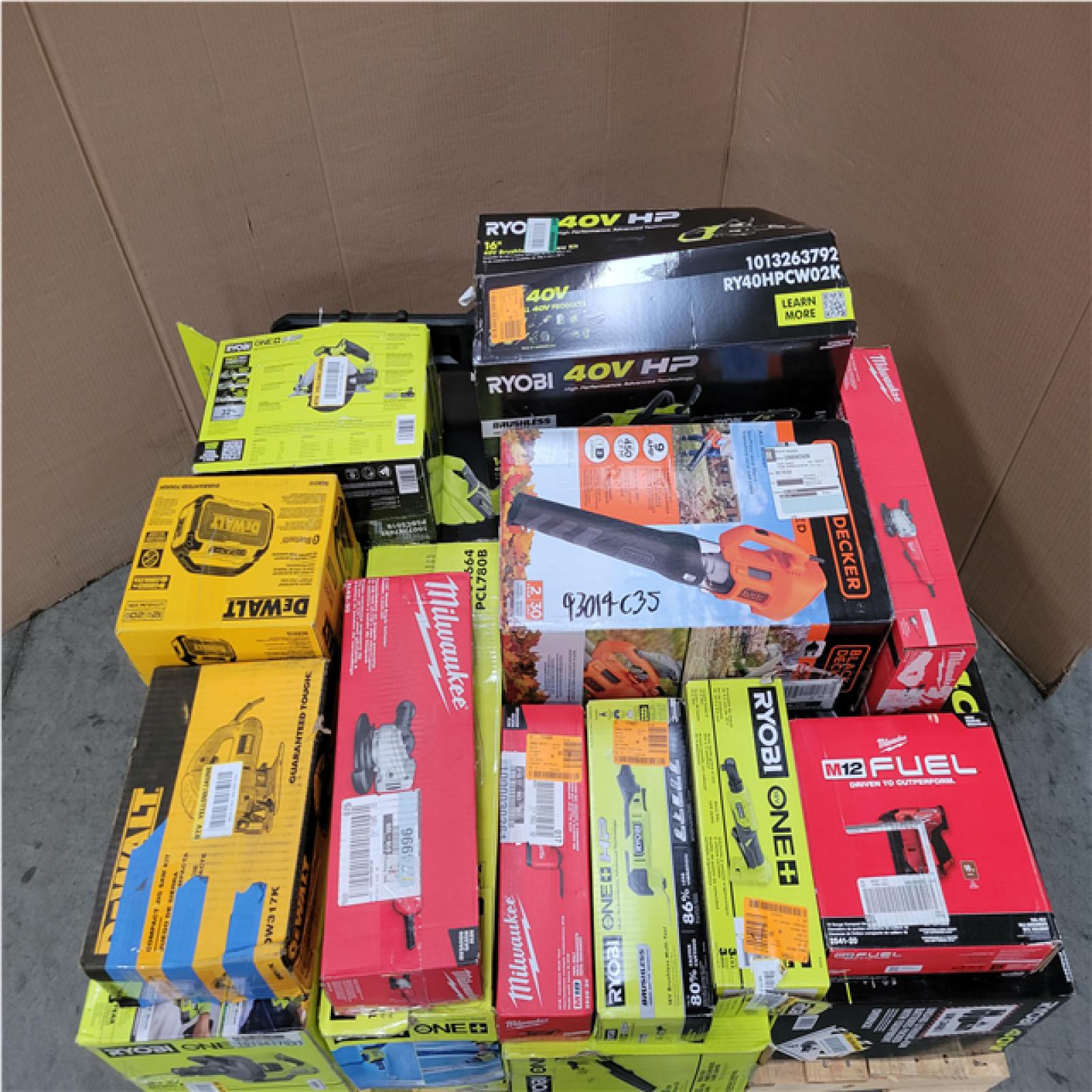 CALIFORNIA AS-IS TOOL PALLET