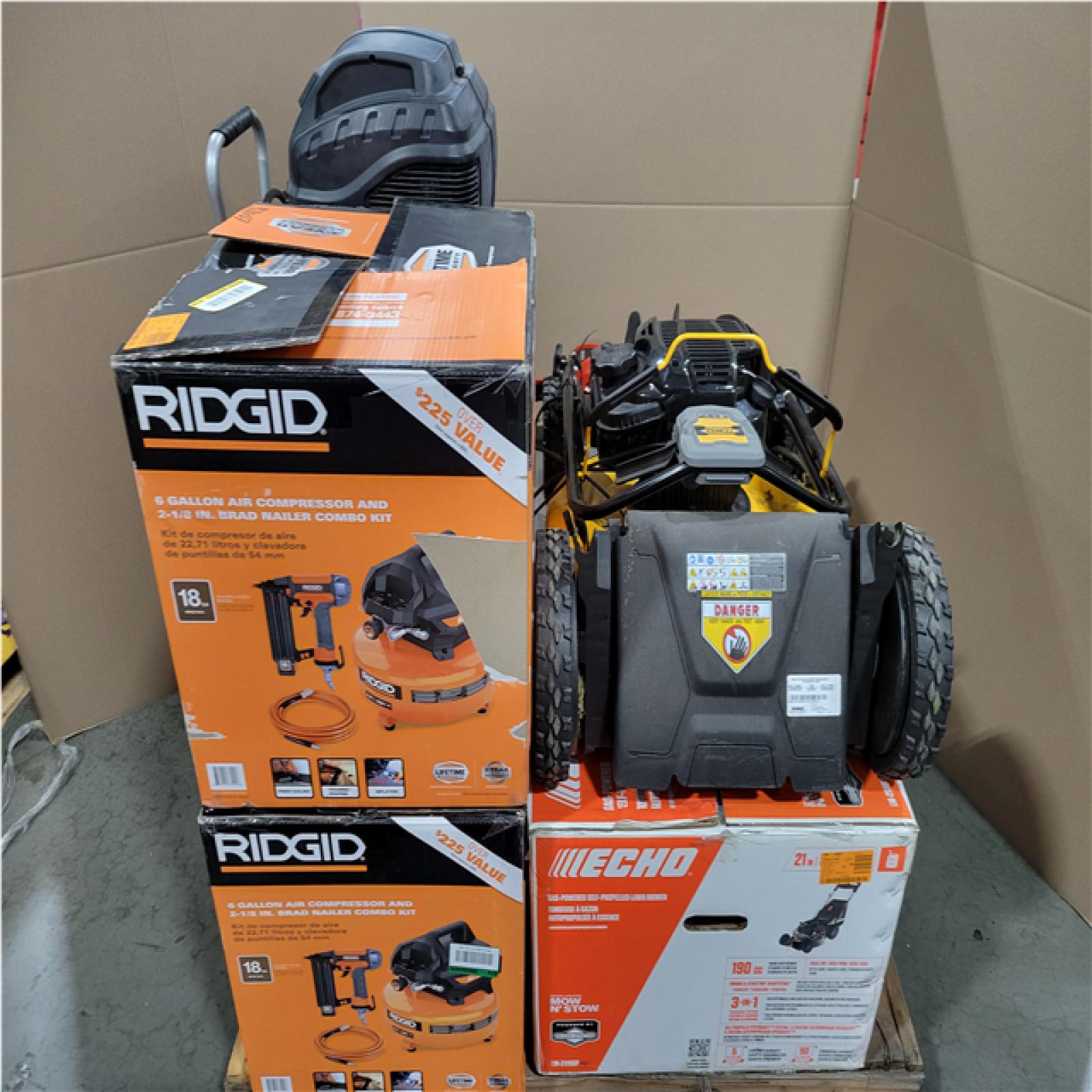 CALIFORNIA AS-IS OUTDOOR POWER EQUIPMENT
