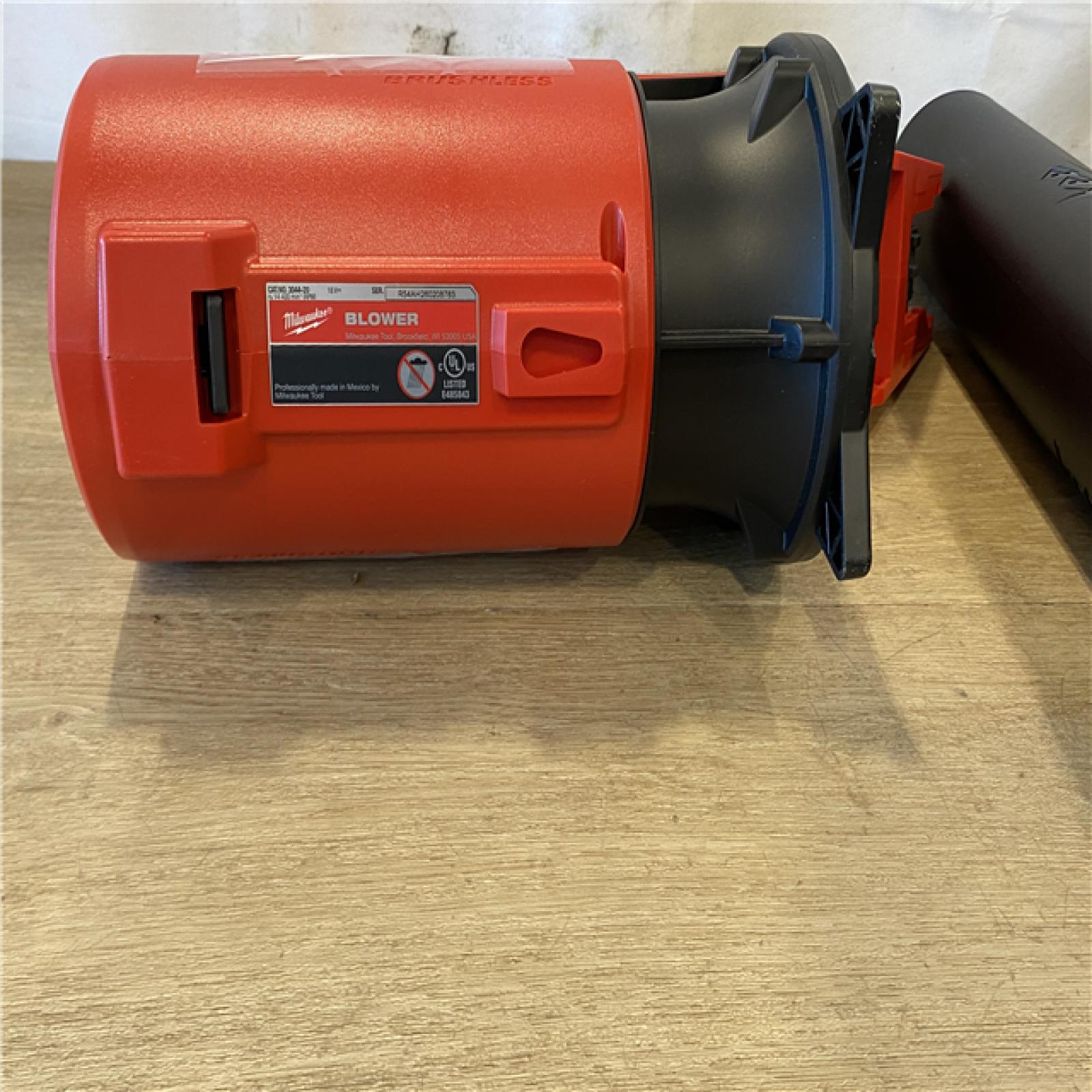 AS-IS Milwaukee Brushless 120 MPH 450 CFM 18V Cordless Handheld Battery Powered Leaf Blower (Tool-Only)