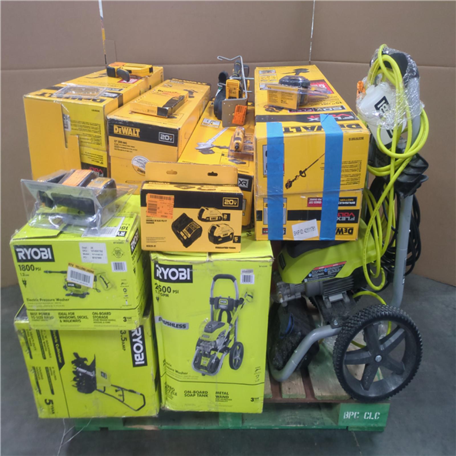 CALIFORNIA AS-IS TOOL PALLET