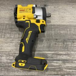 AS-IS DEWALT ATOMIC 20V MAX Lithium-Ion Brushless Cordless 1/2 in. Variable Speed Impact Wrench Kit