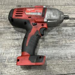 AS-IS Milwaukee 18V Lithium-Ion Cordless 1/2 in. Impact Wrench W/ Friction Ring (Tool-Only)