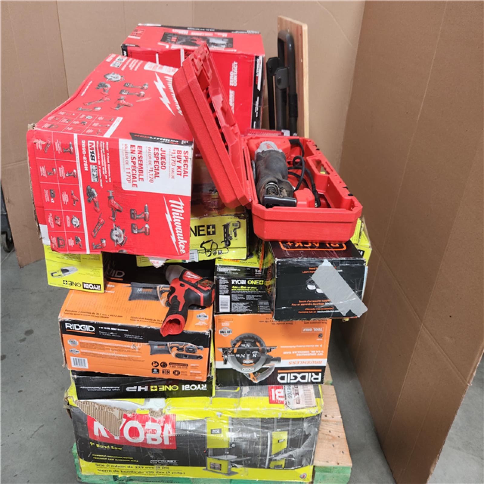 CALIFORNIA AS-IS TOOL PALLET