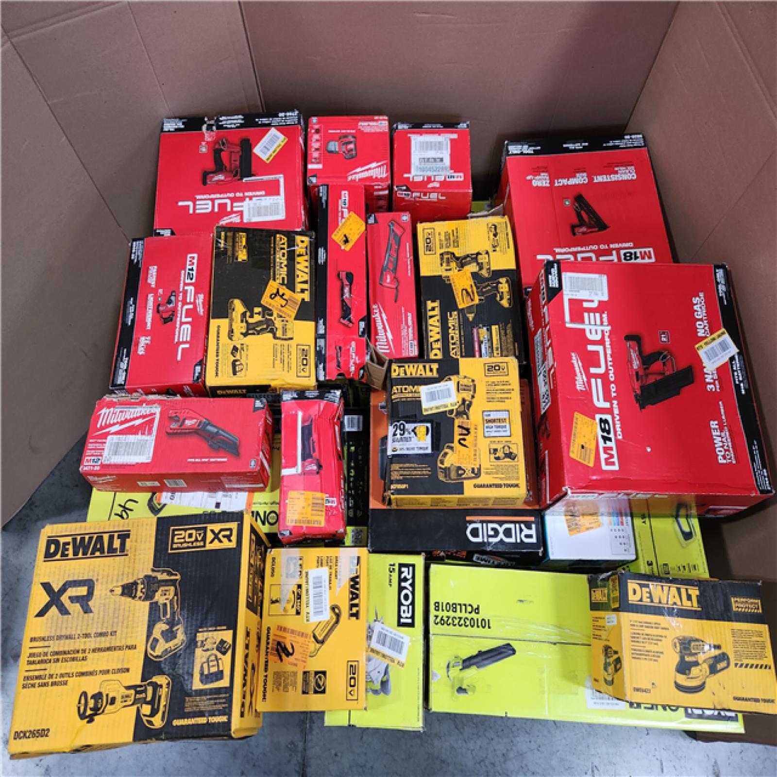 CALIFORNIA AS-IS TOOL PALLET
