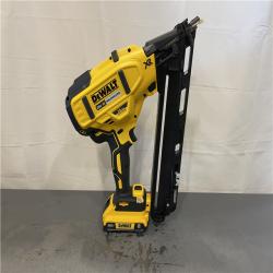 AS-IS - DEWALT 20V MAX XR Lithium-Ion Cordless 2-1/2 in. 15-Gauge Finish Nailer Kit
