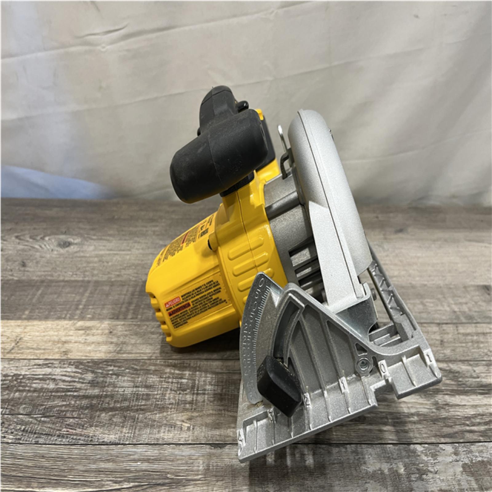 AS-IS DEWALT 20-Volt MAX Lithium-Ion Cordless 6-1/2 in. Circular Saw (Tool-Only)