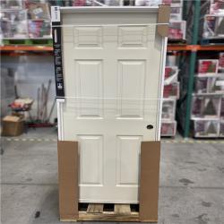 DALLAS LOCATION- Masonite 30 in. x 80 in. 6 Panel Left-Handed Interior Door 4-9/16 in. PALLET (5 UNITS)