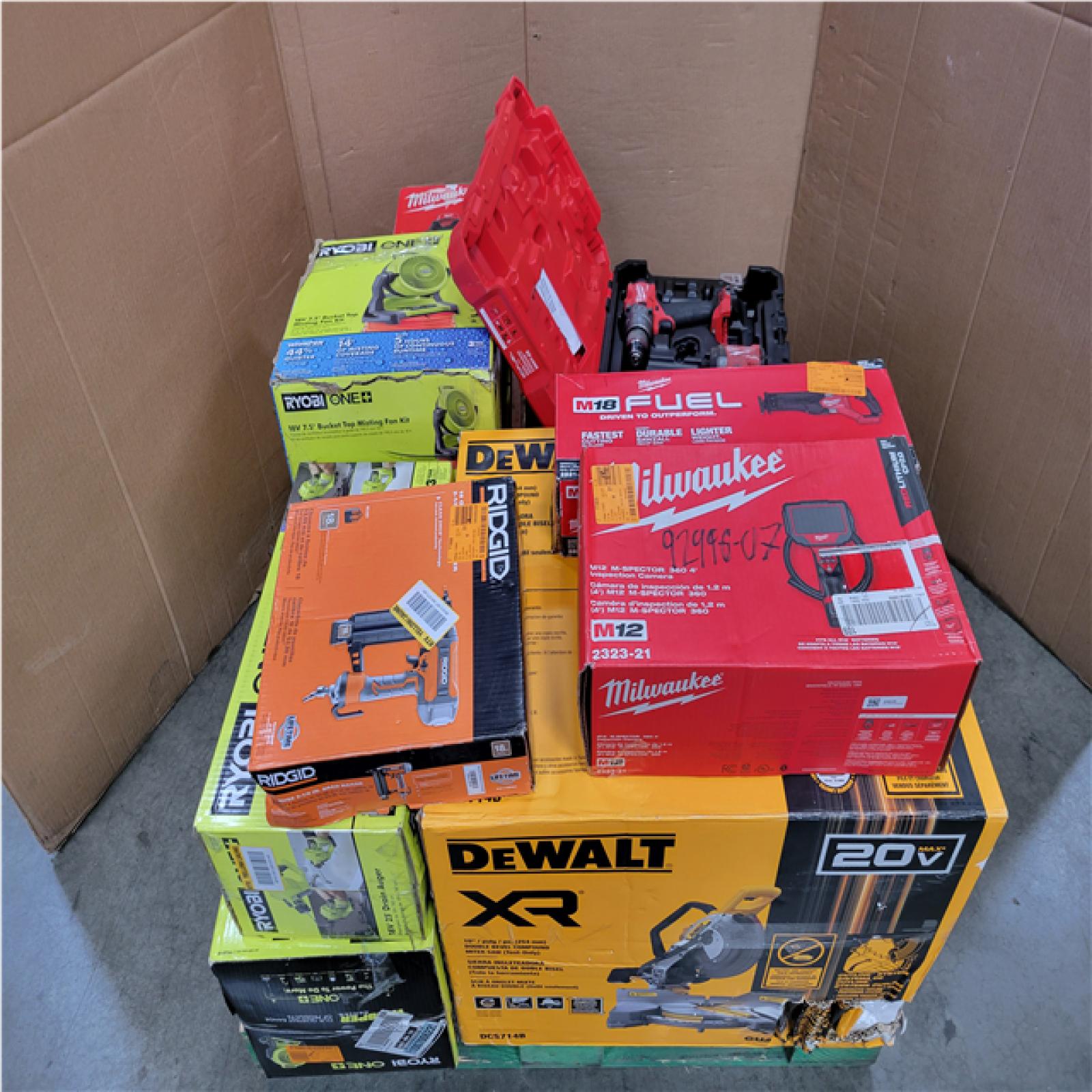 CALIFORNIA AS-IS TOOL PALLET