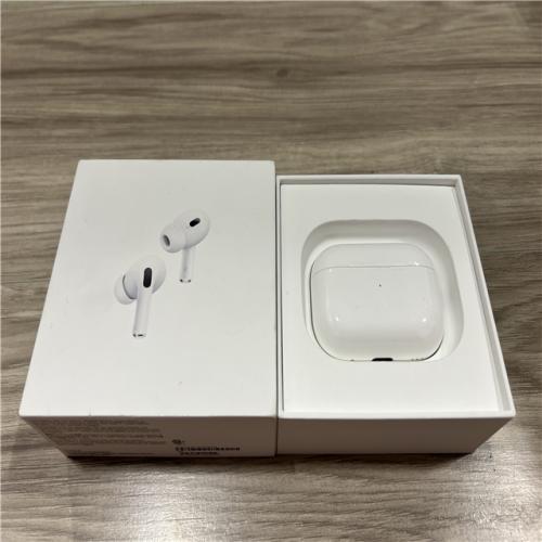 AS-IS Apple AirPods Pro (2nd Generation) with the USB-C MagSafe Charging Case