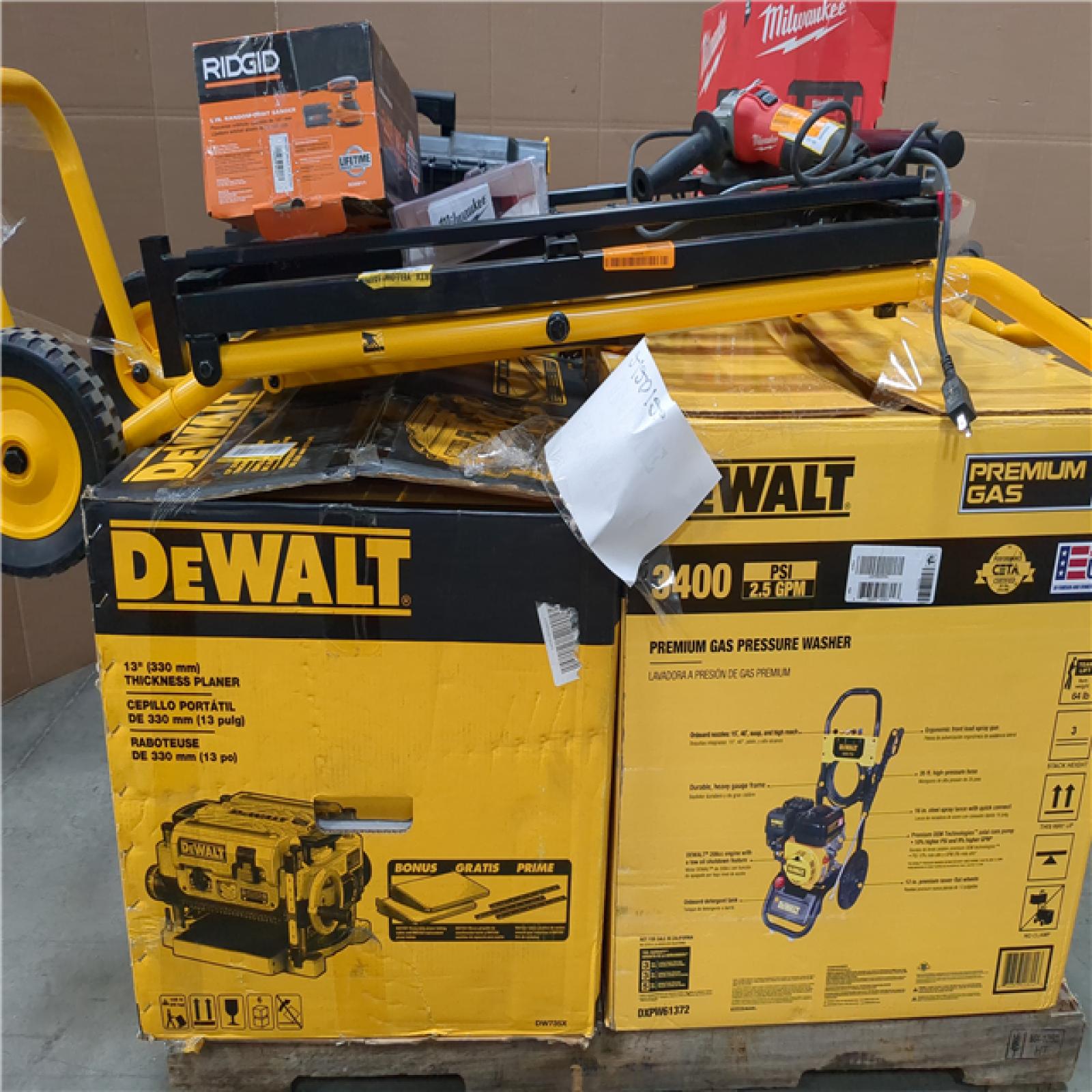 CALIFORNIA AS-IS TOOL PALLET