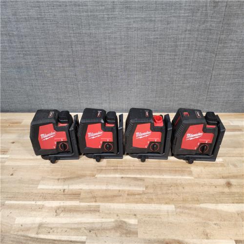 HOUSTON LOCATION - AS-IS MILWAUKEE 4 LASER TOOL COMBO