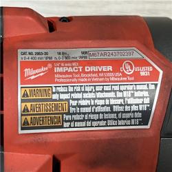 AS-IS Milwaukee FUEL 18V Lithium-Ion Brushless Cordless Hammer Drill and Impact Driver Combo Kit