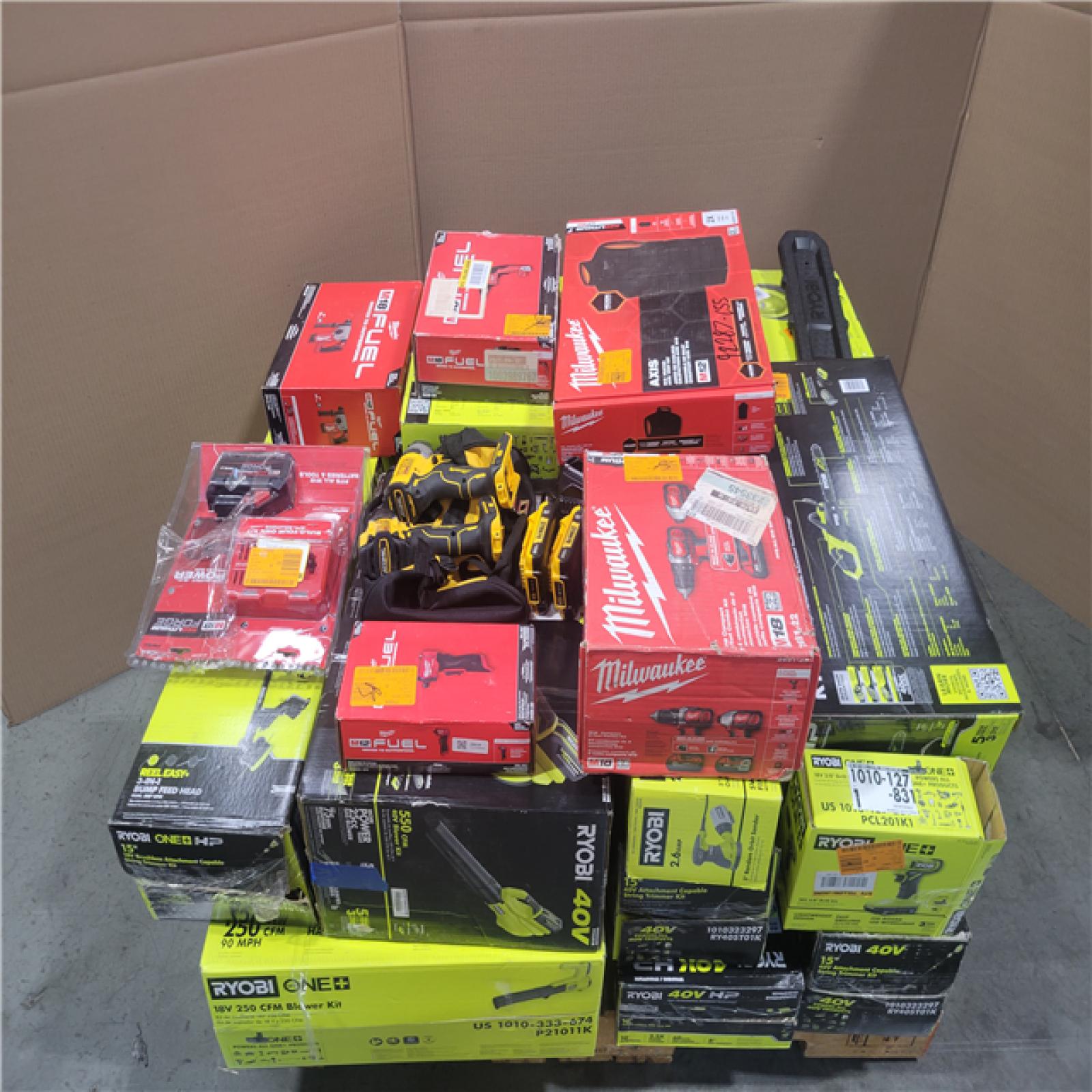 CALIFORNIA AS-IS TOOL PALLET