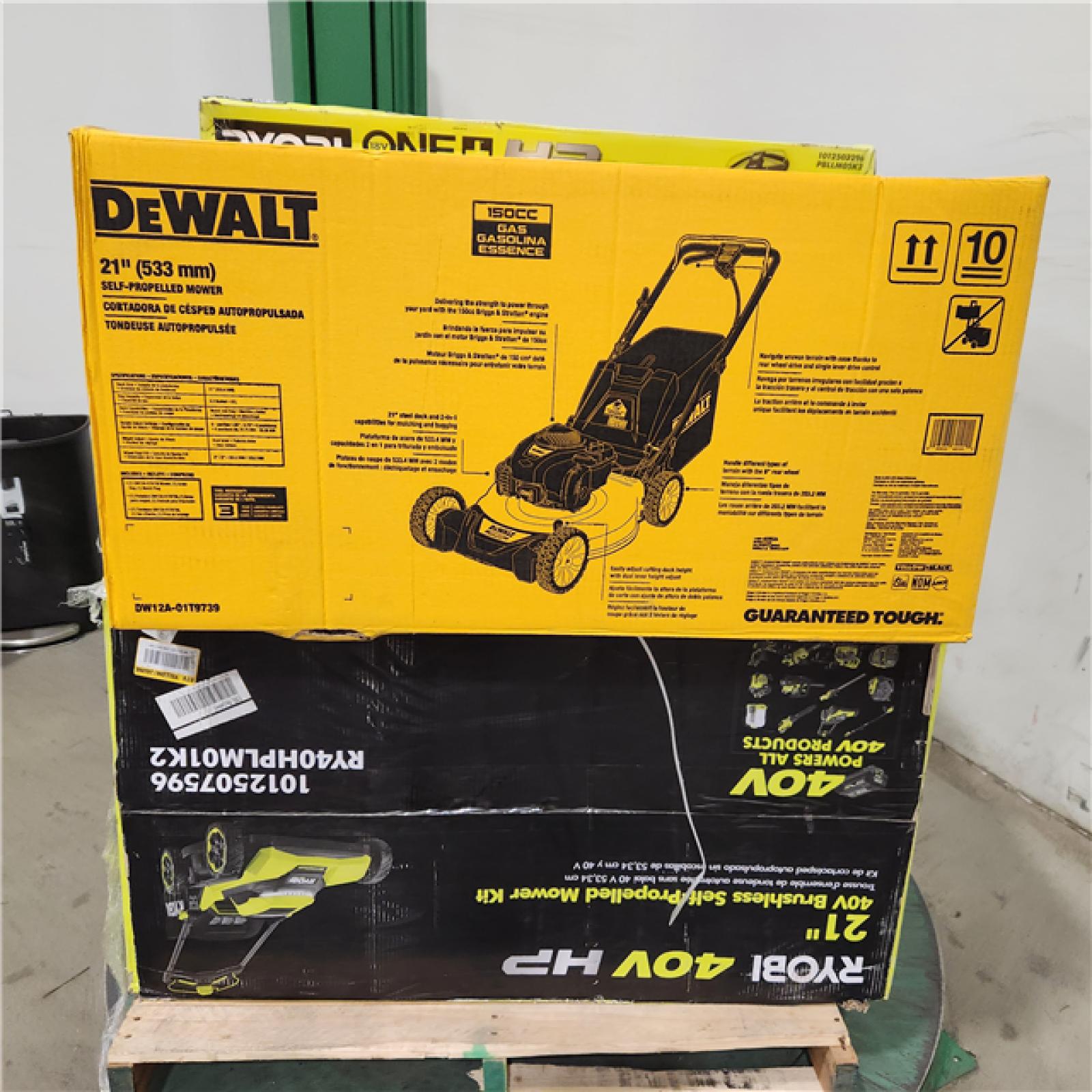 Dallas Location - As-Is Lawn Mower Pallet