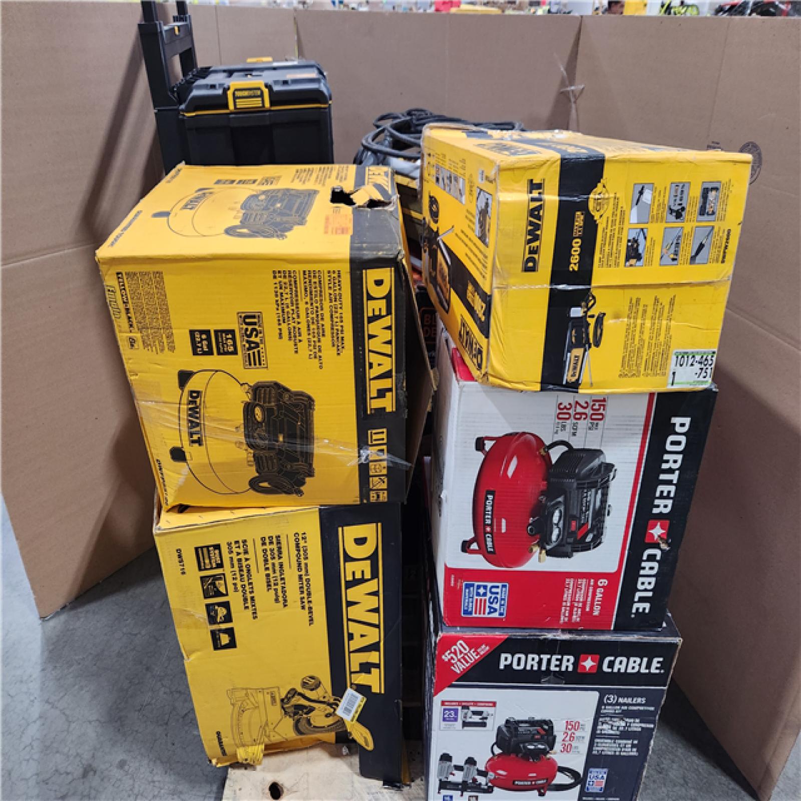 CALIFORNIA AS-IS TOOL PALLET
