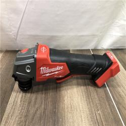 AS-IS Milwaukee FUEL 18V Lithium-Ion Brushless Cordless 4-1/2 in./5 in. Grinder w/Paddle Switch (Tool-Only)
