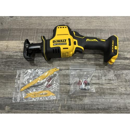 AS-IS DEWALT ATOMIC 20V MAX Cordless Brushless Compact Reciprocating Saw (Tool Only)