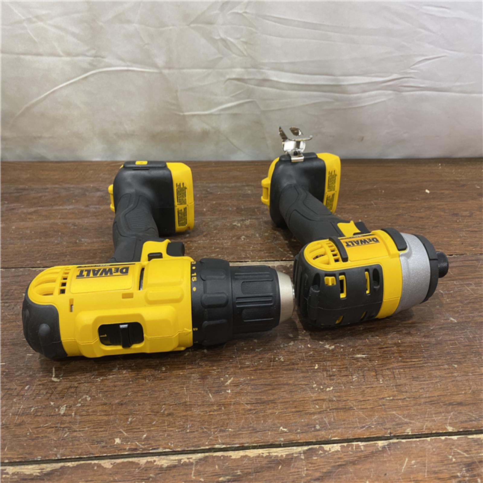 AS-IS DeWALT 20V MAX Cordless Drill Driver/Impact Driver Combo Kit 1.3 Ah Lithium Ion